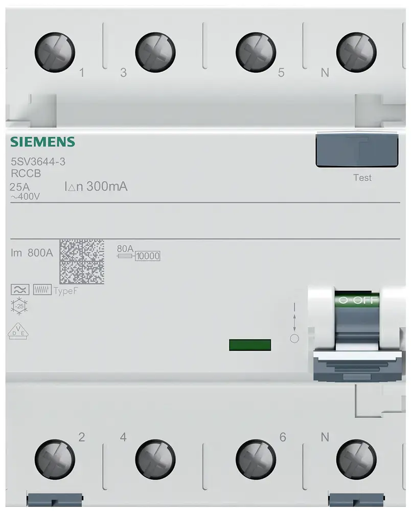 Устройство защитного отключения Siemens 5SV3644-3 Photo 2