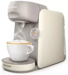 Bosch Tassimo Finesse Capsule Coffee Machine White with 5 Coffee Packs