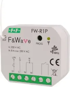 FF FW-R1P Single Bistable Relay 85-265V AC/DC DIN Rail Mount