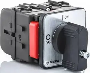 PCE ML016.2-TB/RG Cam Switch 0-1 2-Pole 16A IP55 Flush-Mounted