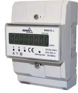 Bemko A30-BM030-L 3-Phase Energy Meter 5-80A