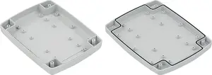 Герметичная распределительная коробка ELEKTROPLAST STRONG PHP-124 для накладного монтажа IP67 серая