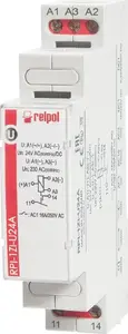 Relpol RPI-1Z-U24A Electromagnetic Relay, 1 NO Contact, 16A, 24V AC/DC or 230V AC, AgSnO2