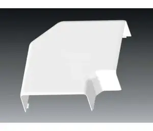 Kopos EKD 100x40mm Angled Cover, White