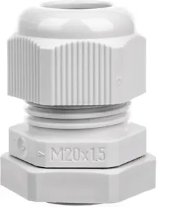 EM Group M25x1.5 Polyamide Cable Gland IP68 Light Grey