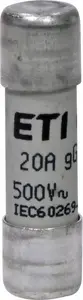 Цилиндрическая плавкая вставка Eti-Polam CH10x38 gG 20A 500V