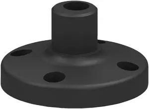Siemens 8WD4308-0DB Signal Column Base Module, 70mm Diameter, Black Plastic