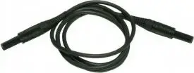Измерительный провод Sonel WAPRZ2X2BLBB 2,2 м черный с банановыми штекерами
