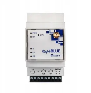 Rabbit lightBLUE GPS Street Lighting Controller with External Screw-Mounted ANT2 Antenna