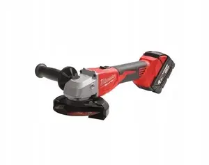 Аккумуляторная угловая шлифмашина MILWAUKEE M18 BLSAG125X-402X 125 мм с 2 аккумуляторами, зарядным устройством и кейсом