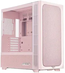 Datora korpuss TRYX FLOVA F50 Midi-Tower, ATX, rūdīts stikls, rozā