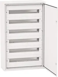Elektro-Plast DARP-144 Flush-Mounted Modular Distribution Board 6x24 Modules IP54 with Aluminum Door