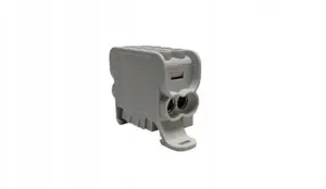 MOREK HLAK25 Distribution Block 1P Grey, 2xAl/Cu 25mm² + 16mm², 1000VAC/1500VDC