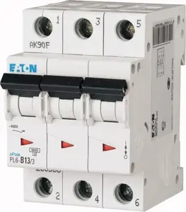Автоматический выключатель Eaton PL6-C13/3 3P 13A 6кА