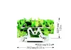 Wago 2001-1307 Protective Earth Terminal Block Photo 2