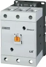 LSiS MC-40a 3-Pole Contactor, 40A, 18.5kW, 24V DC Coil, 1NO+1NC Auxiliary Contacts
