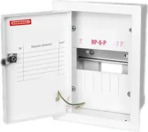 KARWASZ RN-6-P Z Surface-Mounted Modular Distribution Board 1x6 IP30