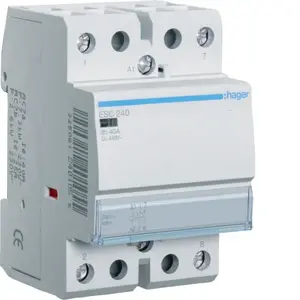 Hager ESC240 Modular Contactor 40A 2NO 230V AC