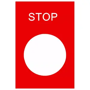 Табличка Schneider Electric ZB2BY2304 прямоугольная STOP