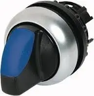 Eaton M22-WLK-B 2-Position Illuminated Selector Switch Actuator, Blue, Momentary