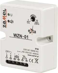 Сумеречный выключатель Zamel WZN-01 16A 230V 0-200лк