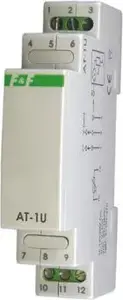 Аналоговый преобразователь температуры F&F AT-1U 1-10В, -50-+100°C, 15-30В DC