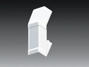 Внутренний угловой элемент Kopos PK 140 x 70 мм, белый