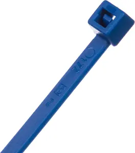 EM Group kabeļu savilcējs zils 140x3,5 mm, 100 gab.