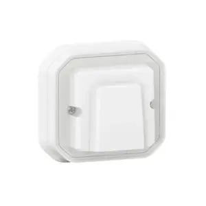 Legrand 069888L Plexo Cable Outlet with Grip, Flush-Mounted, 16A 230V AC, White