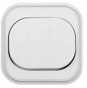 Timex ECO WP-7C/S Push-Button Switch with Backlight, White