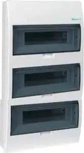 Eaton BC-O-3/36-ECO virsapmetuma sadales skapis, 3x12 moduļi, IP40