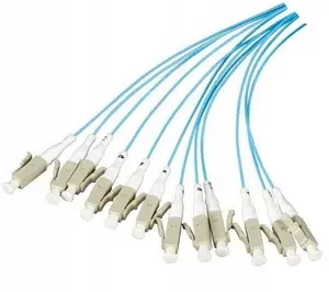 SecurityNET LC OM3 Multimode Fiber Optic Pigtail 0.9mm 2m