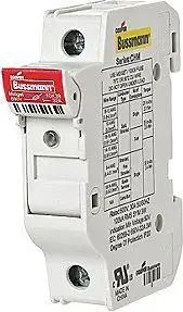 Однополюсный держатель предохранителя Eaton CH141DU для предохранителей 14x51 мм 50А 690В