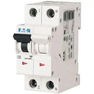Автоматический выключатель Eaton FAZ-C0,5/1N, 1+N полюса, характеристика C, 0,5А, 15кА