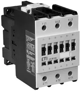Eti-Polam CEM105.00 Motor Contactor, 230V 50/60Hz, AC-3