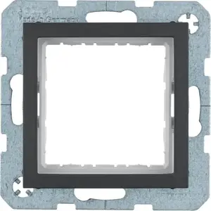 Адаптер Hager 14401606 для модулей Systo 45x45 мм, антрацит матовый