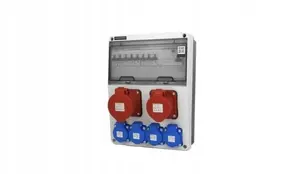 Doktorvolt TOMEK-S/FI Power Distribution Board 1x32A/5P, 1x16A/5P, 4x230V, IP44