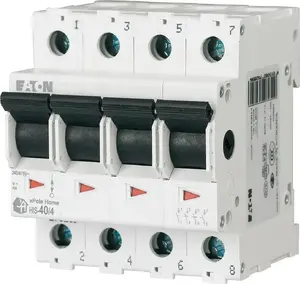 Модульный выключатель-разъединитель Eaton HIS-40/4 40A 4P