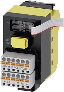 Siemens SIRIUS ACT PROFINET Fail-Safe Interface Module 3SU1400-1LL10-3BA1 with 4DI 1AI 24V DC