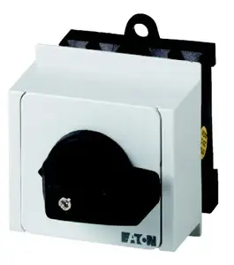 Переключатель Eaton T0-4-8213/IVS, 4-полюсный, черный и белый