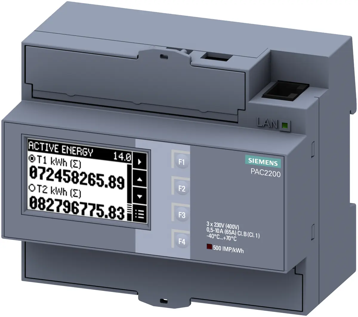 Siemens SENTRON PAC2200 DIN sliedes strāvas