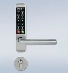 Кодовая дверная ручка Łucznik MCM EASY KEY ADAPT INOX