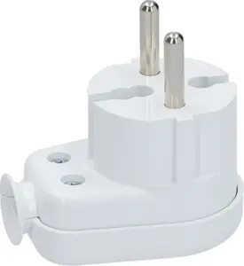 Timex WT-6 Angled Plug 16A 2P 250V White