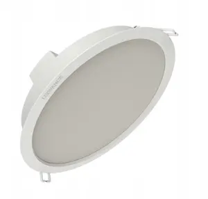 Duralamp LED gaismeklis Downlight DN 190, 18W, 2070lm, 4000K, IP44, balts