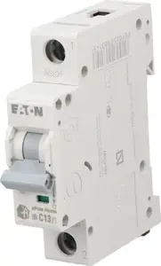 Автоматический выключатель Eaton xPole Home HN-C13/1, 1P, характеристика C, 13A, 6кА