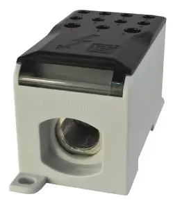Распределительный блок Simet 89793002 L/CU однопотенциальный 200А серый