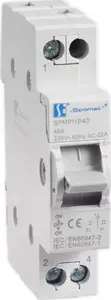 Spamel SPMP/1P40 modulārais strāvas pārslēdzējs 1P 40A