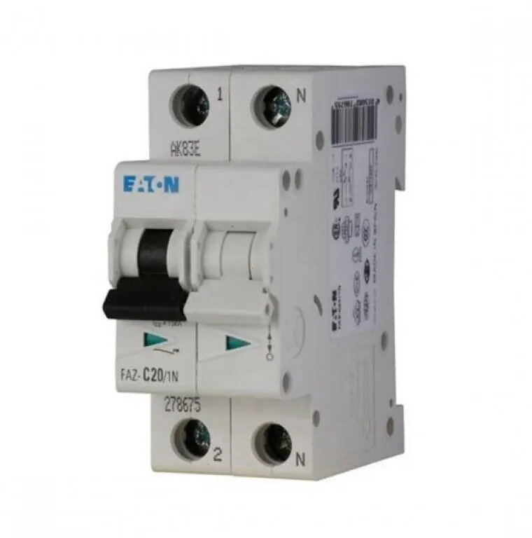 EATON FAZ-B3/1N automātslēdzis 1P+N, 3A, B