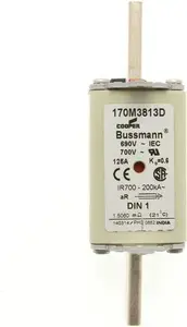 Eaton 170M3816D DIN1 Fuse Link 250A aR 690V