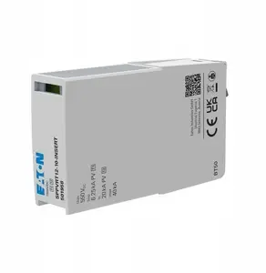 Сменный картридж для ограничителя перенапряжения EATON SPPVRT12-10-INSERT-PE, тип T1+T2, для линии PE